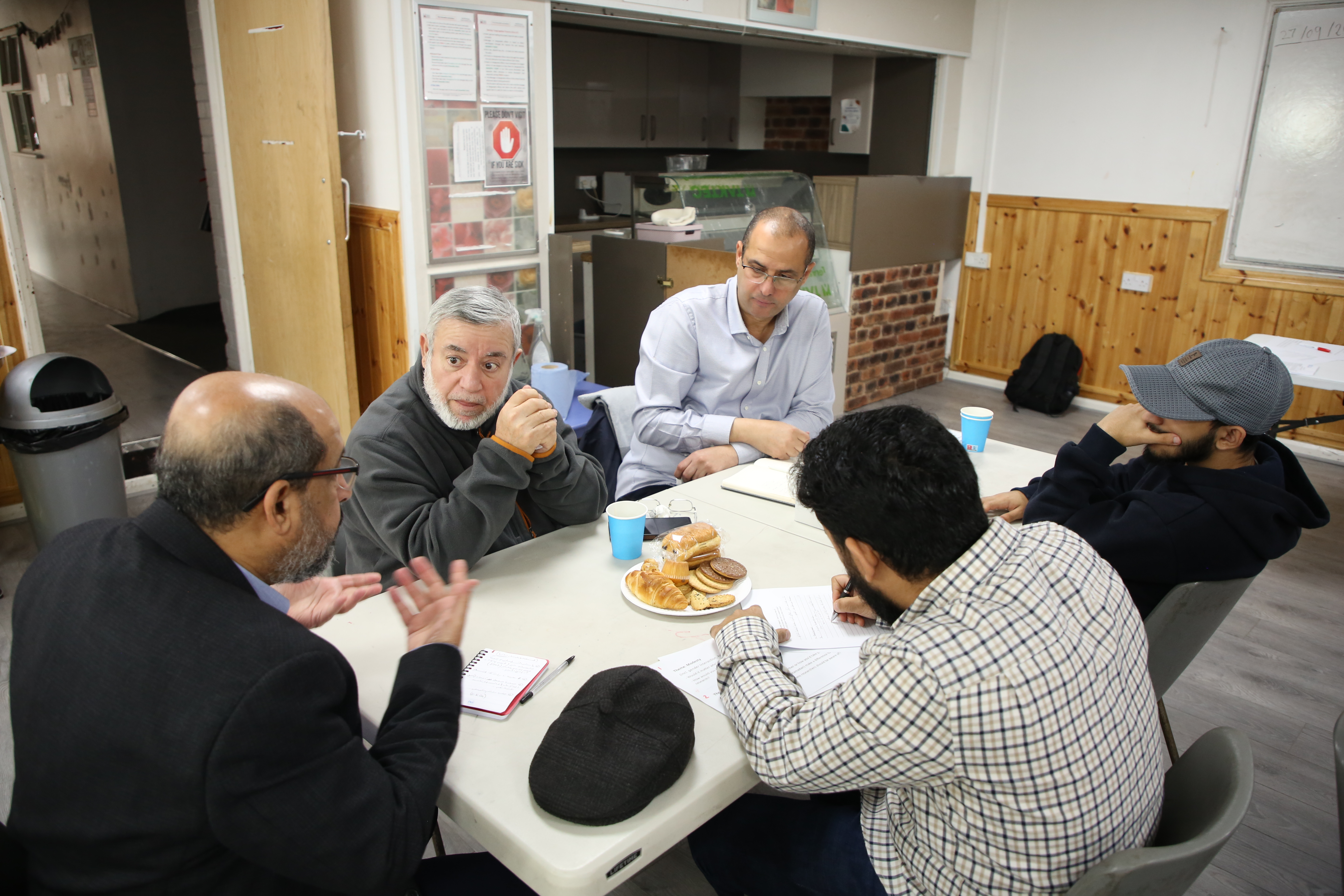 Focus group discussion at the Fatima Community Mosque workshop